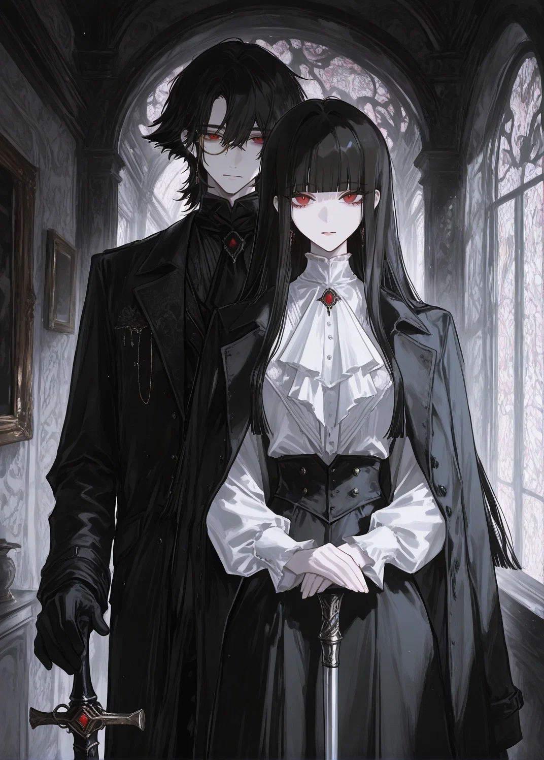 Linn & Lin Norviriali || Twin Viscounts of Norvenium || Fall of Arcadia