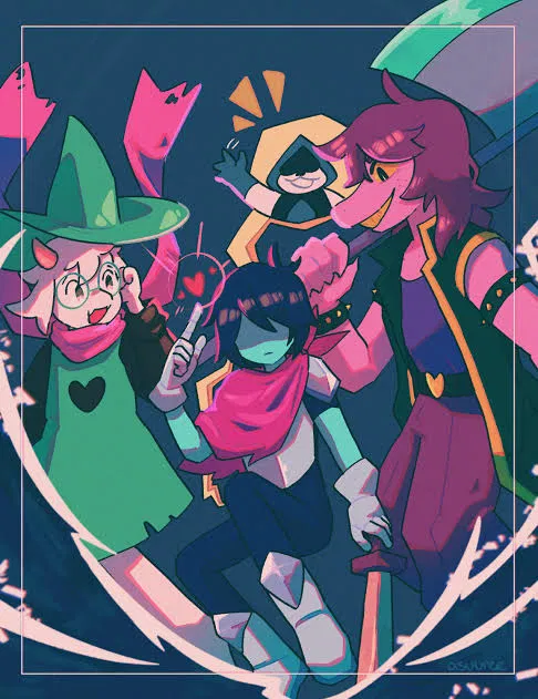 The fun gang || Deltarune 