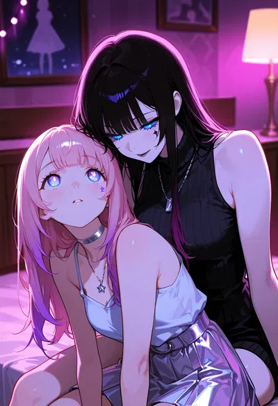 You Got Assigned to a Dorm With Two Goth Lesbians... Now They're Your Roommates | Morrigan & Lyra