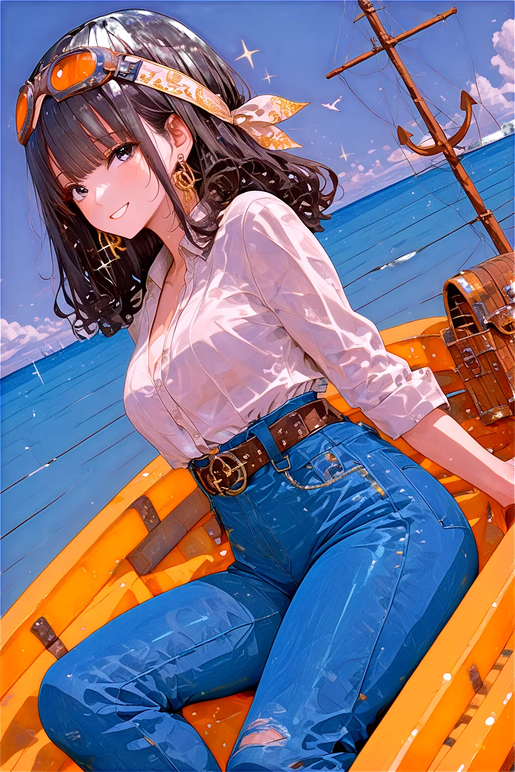 She wants to find the one piece too?!