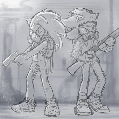 The Last Of Us Sonic AU