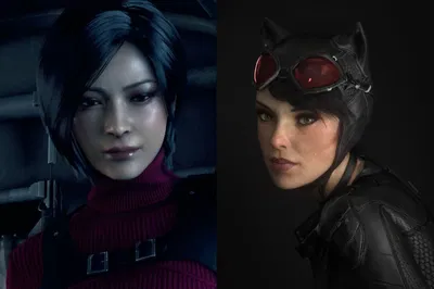 Ada Wong and Catwoman (Selina Kyle)