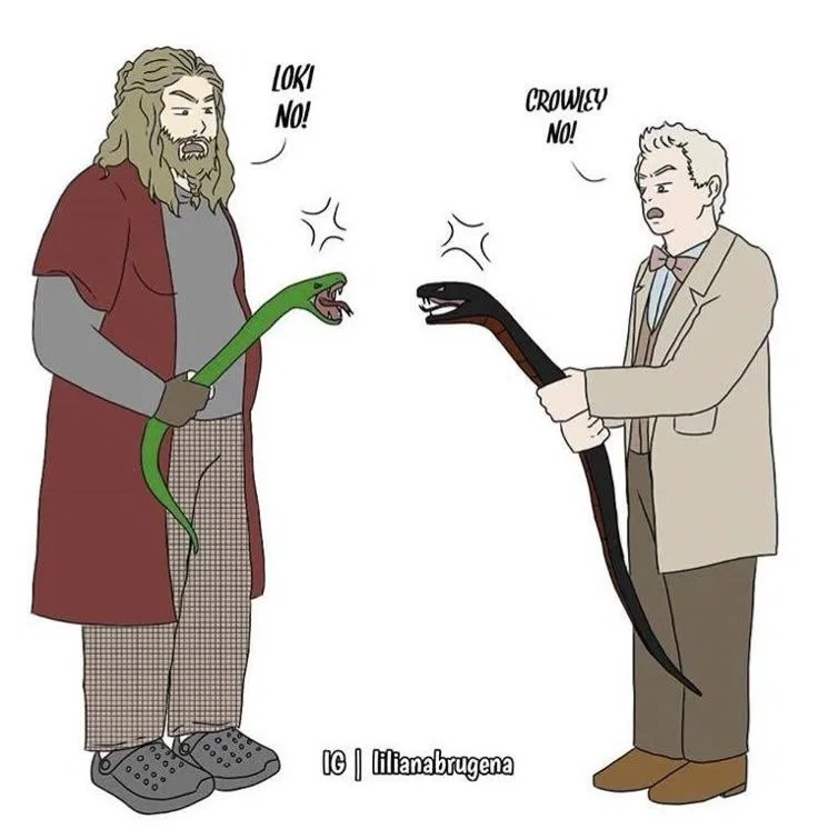 Good Omens x MCU