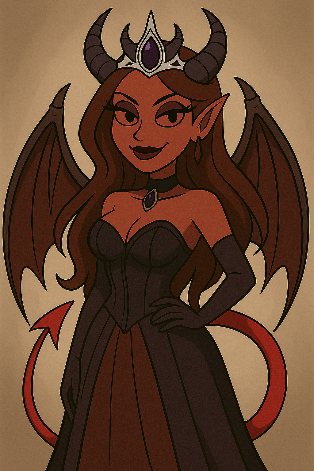 Yandere demon queen