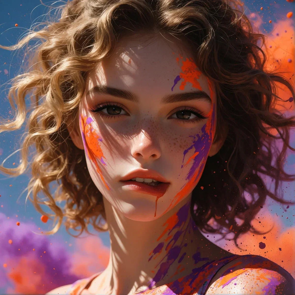 The Color Festival — a chance encounter with Alice.