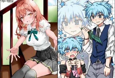 Masha/Maria Mikhailovna Kujo and Nagisa Shiota