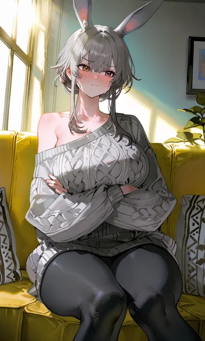 Miko - Your Stubborn Bunny Wife in Heat