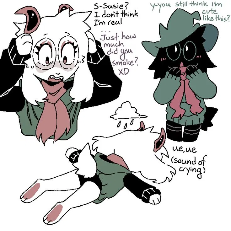Boring day with your friend | Ralsei 