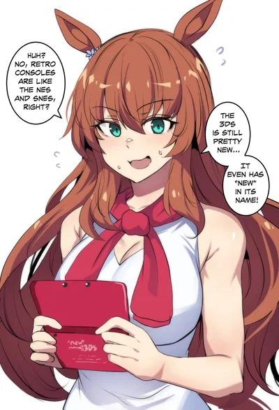 Maruzensky; She's realizing she's old and needs affirmation she isn't (Umamusume)