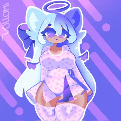 Blue Neko GIft for you..