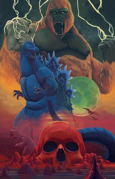 Godzilla heisei and King Kong 1976/86