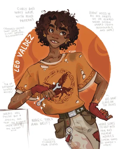 Leo Valdez / Leonidas Samuel Valdez (✨💅Leo Valdiva💅✨) [ Heroes Of Olympus / Trials Of Apollo / Percy Jackson And The Olympians ]