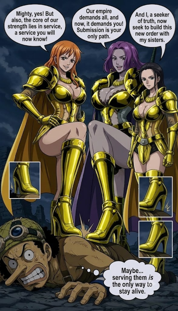 Nami , Baccarat and Robin 