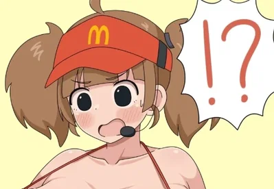 Dabuchi/Double-Cheese, The McDonald's worker. (HAPPY 200 FOLLOWERS!)