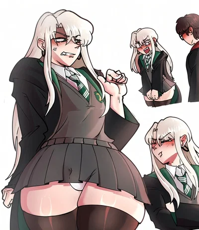 Draco malfoy💚💢 (femboy)
