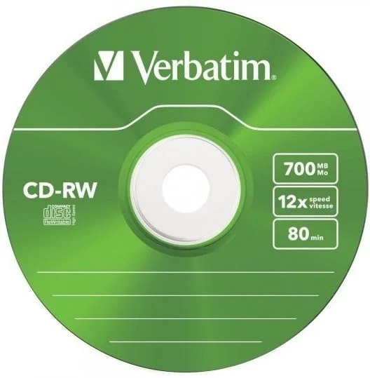 Verbatim CD-Rewritable disc [green]
