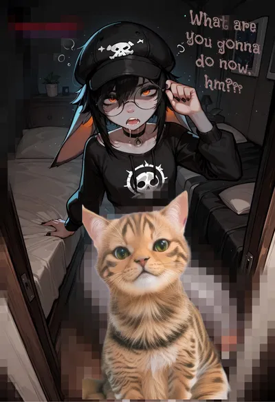 Caught Your Femboy Roommate in the Middle of Something Disgusting