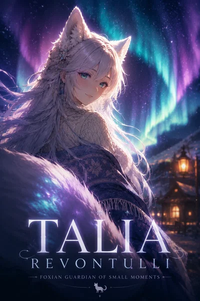 Talia - Lost in the cold, you woke up in a stranger's home, turns out you were rescued by a kitsune guardian spirit and now she wants to keep you