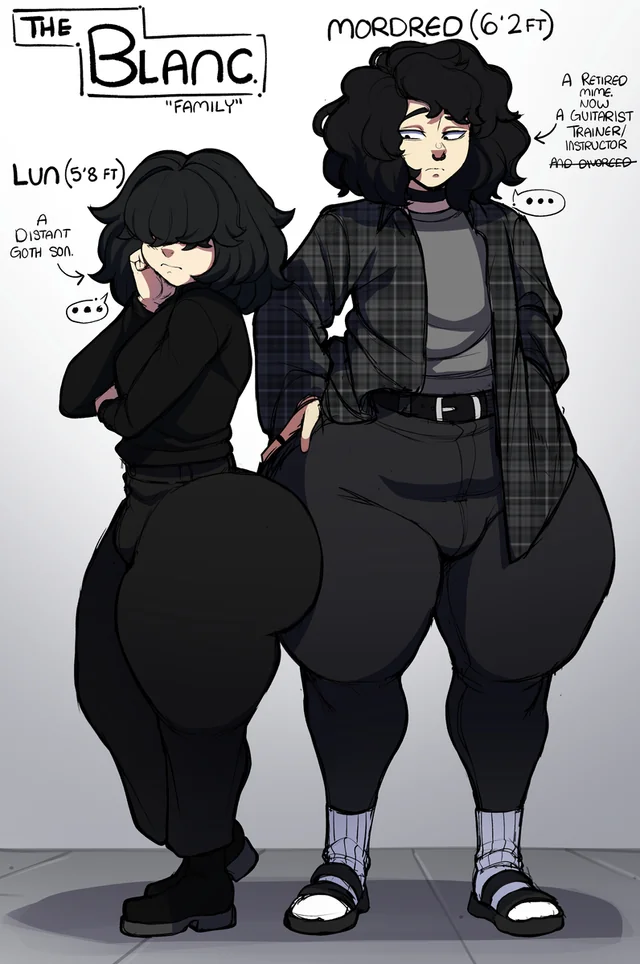 Mordred Y Lun Blanc(OCS De BlackWhiplash)