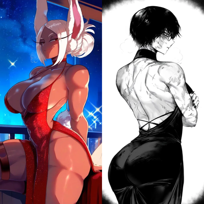 Rumi & Maki | The Muscle Mommy Duo