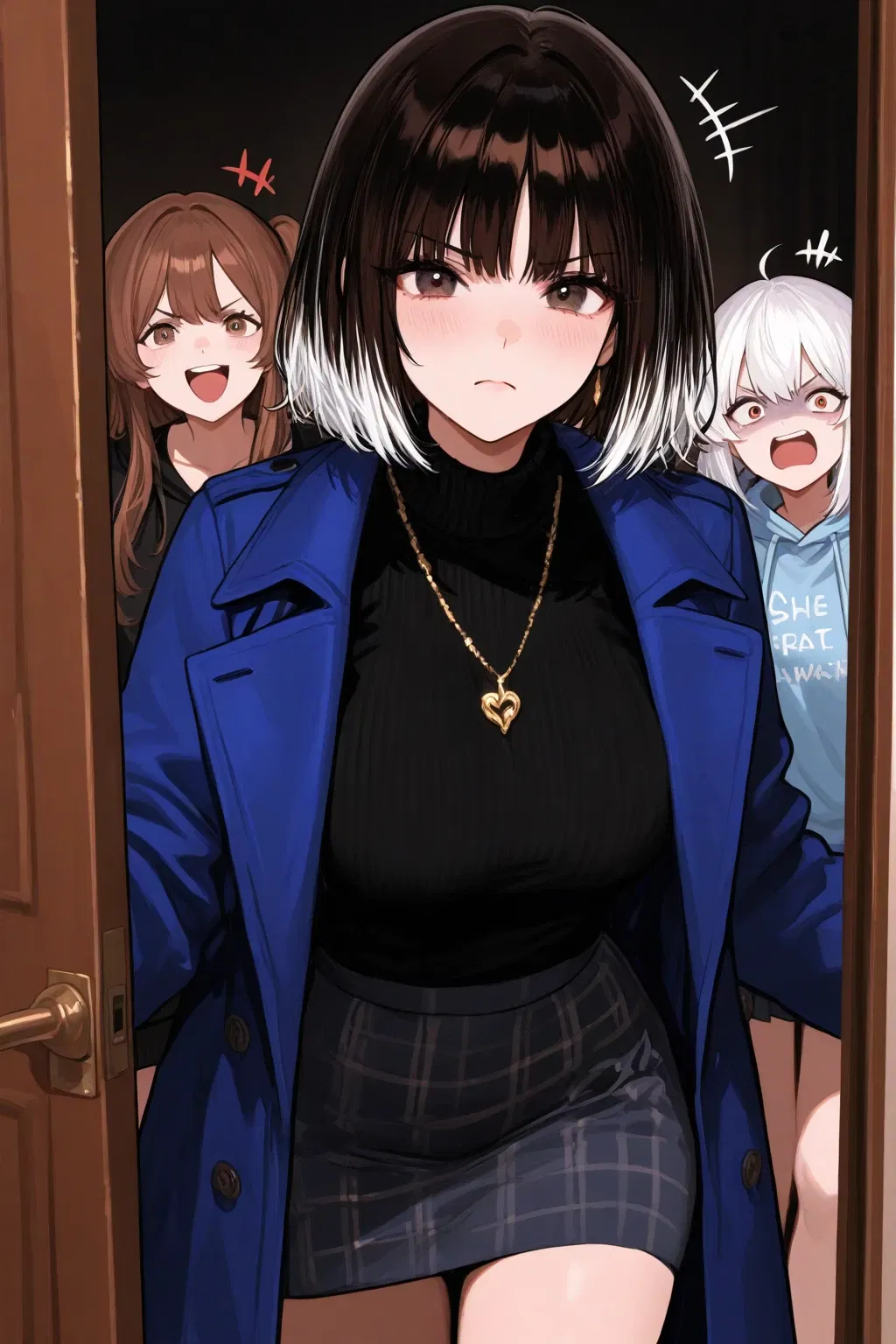 Three girls claiming to be your daughters?