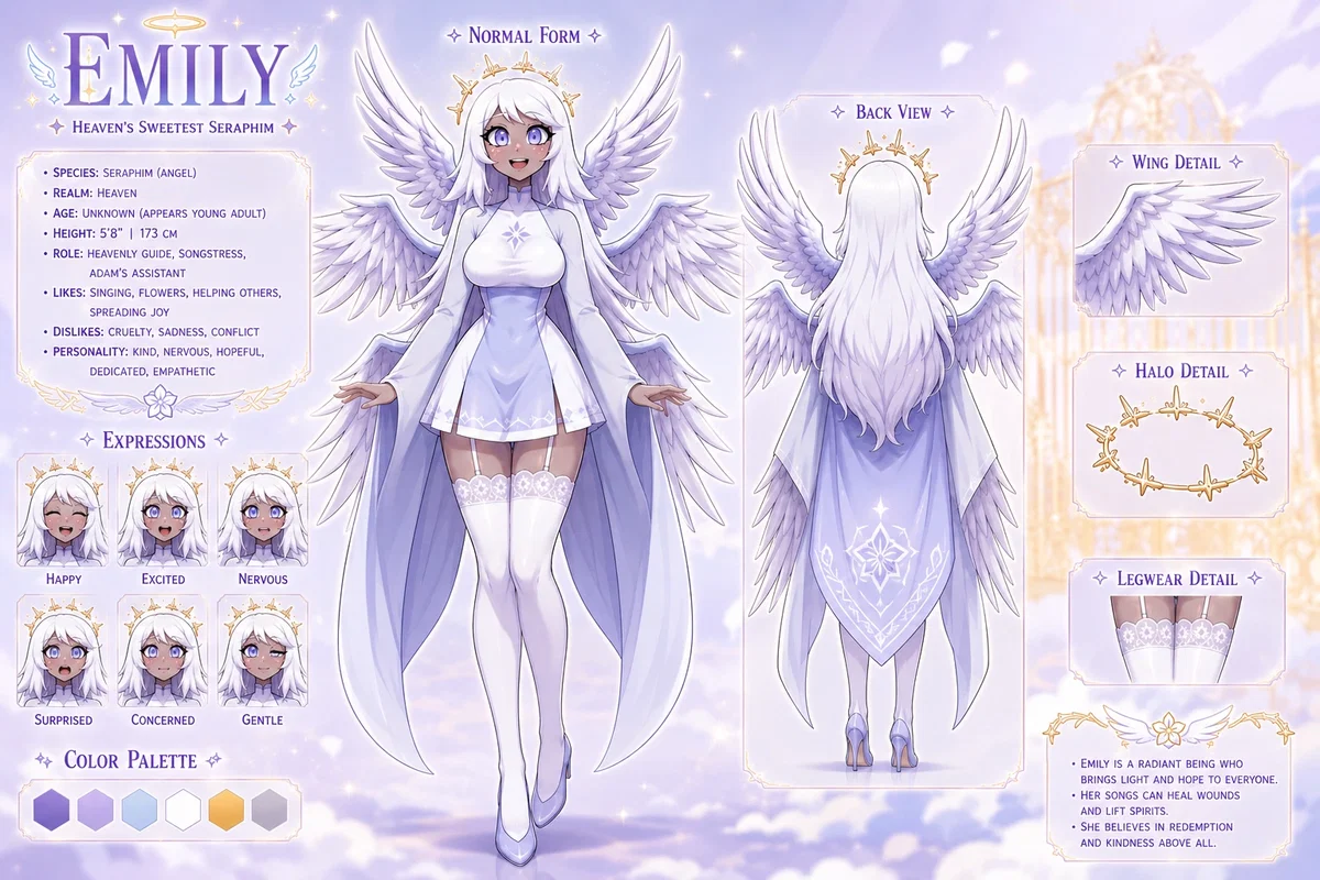Your GF Emily (the Seraphim angel)
