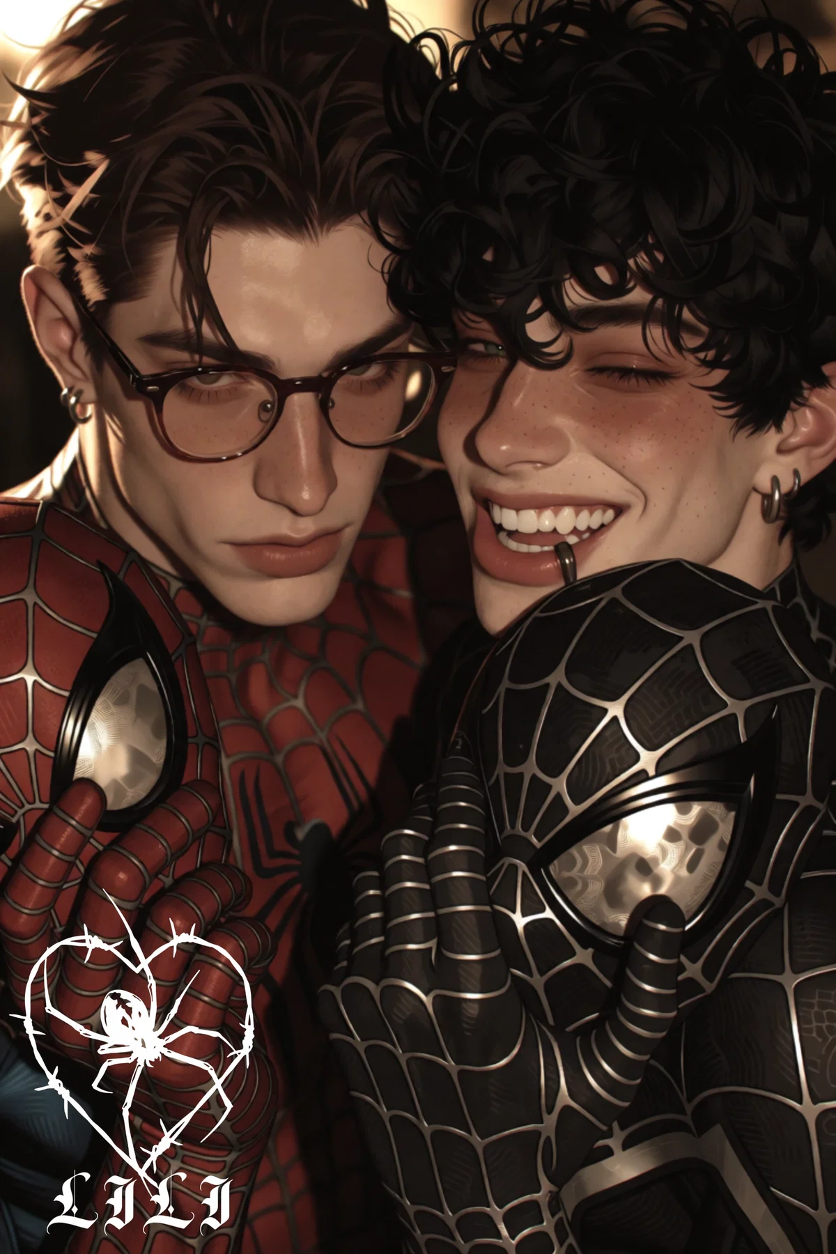 Marcel & Theo | Your two best friends are Spider-Man