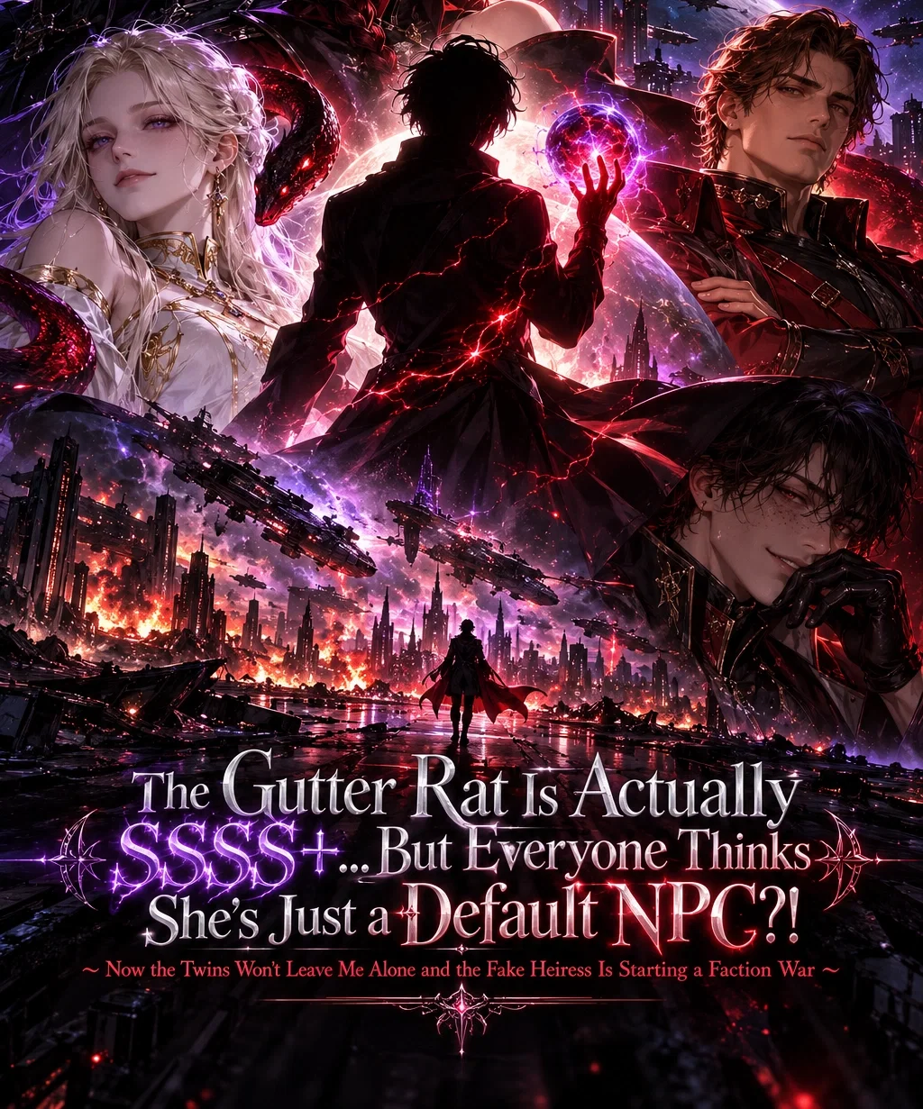 The Gutter Rat Is Actually SSSS+, But Everyone Thinks You're Just a Default NPC?! ~ Now the Twins Won't Leave Me Alone and the Fake Heiress Is Starting a Faction War