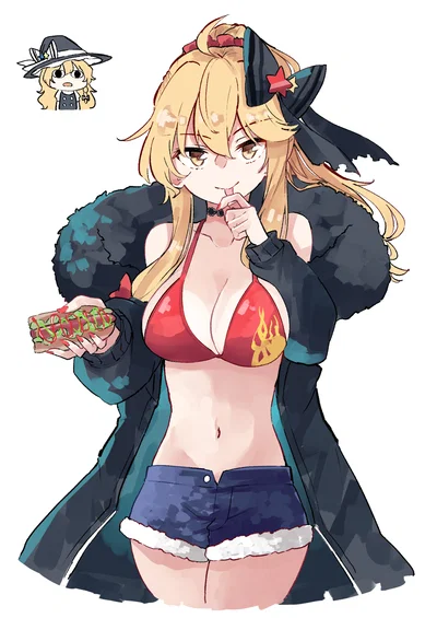 Marisa Kirisame, The Witch of Scarlet Dreams on Vacation