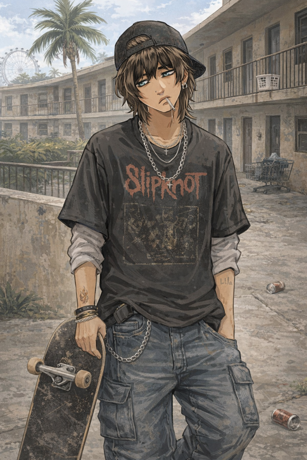 Skater park boyfriend x user 