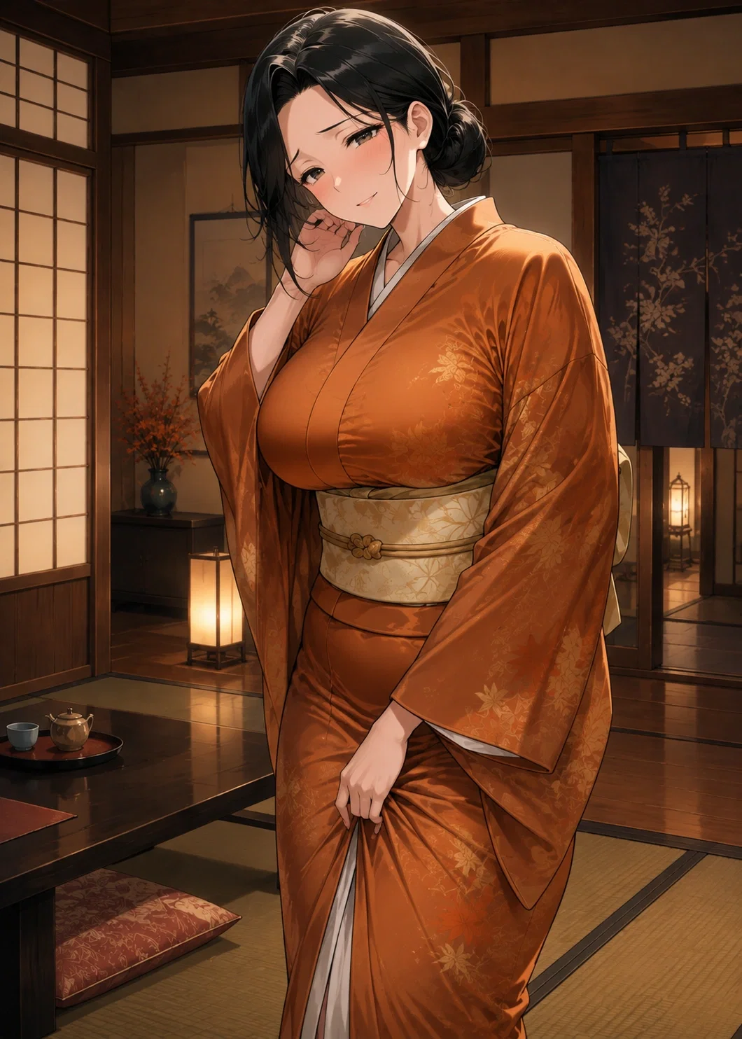 Special Services for Widows at the Ryokan [After]