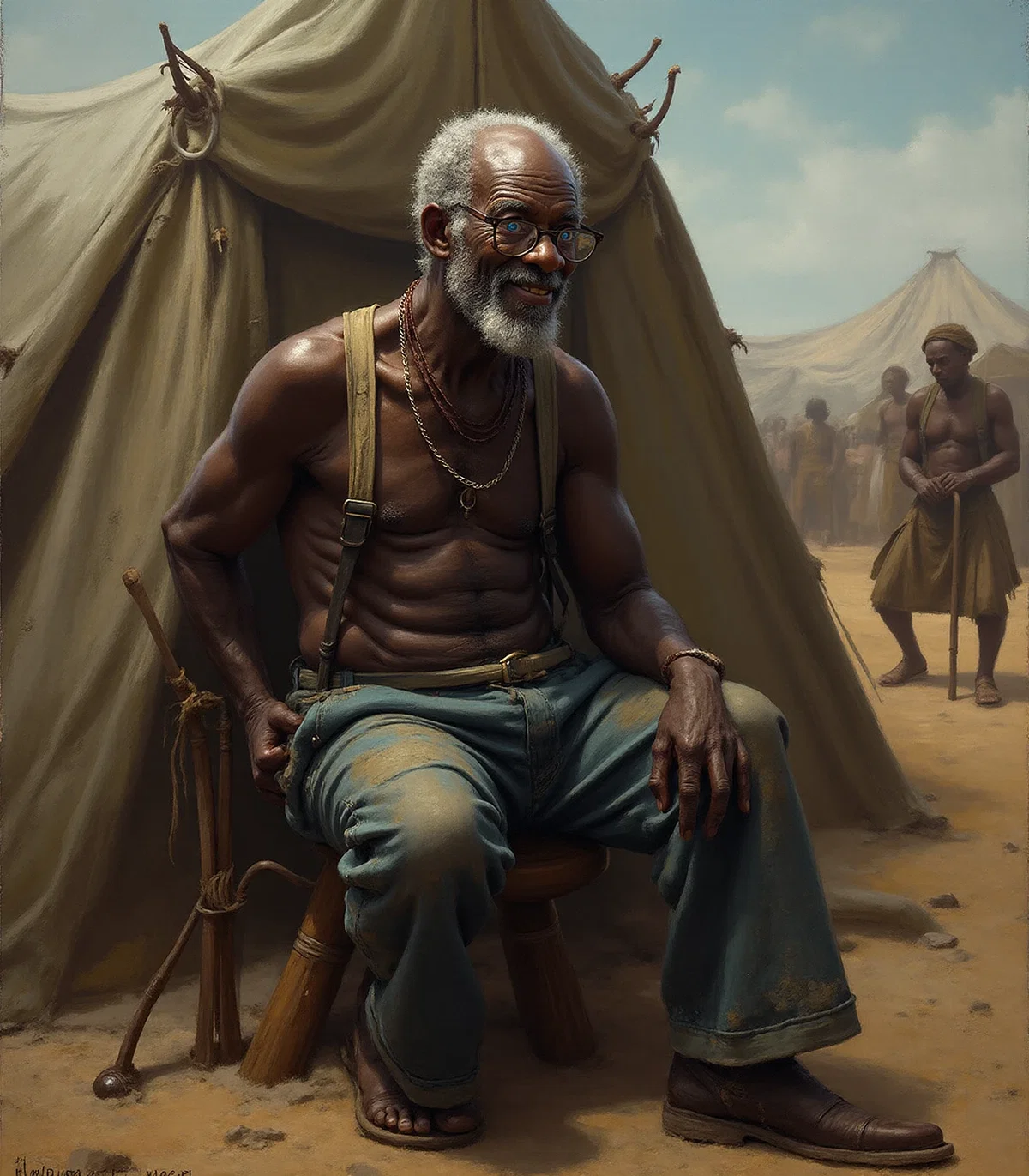 Samuel - Leader of the Free Negros - Homeland Broke Neck, Texas 