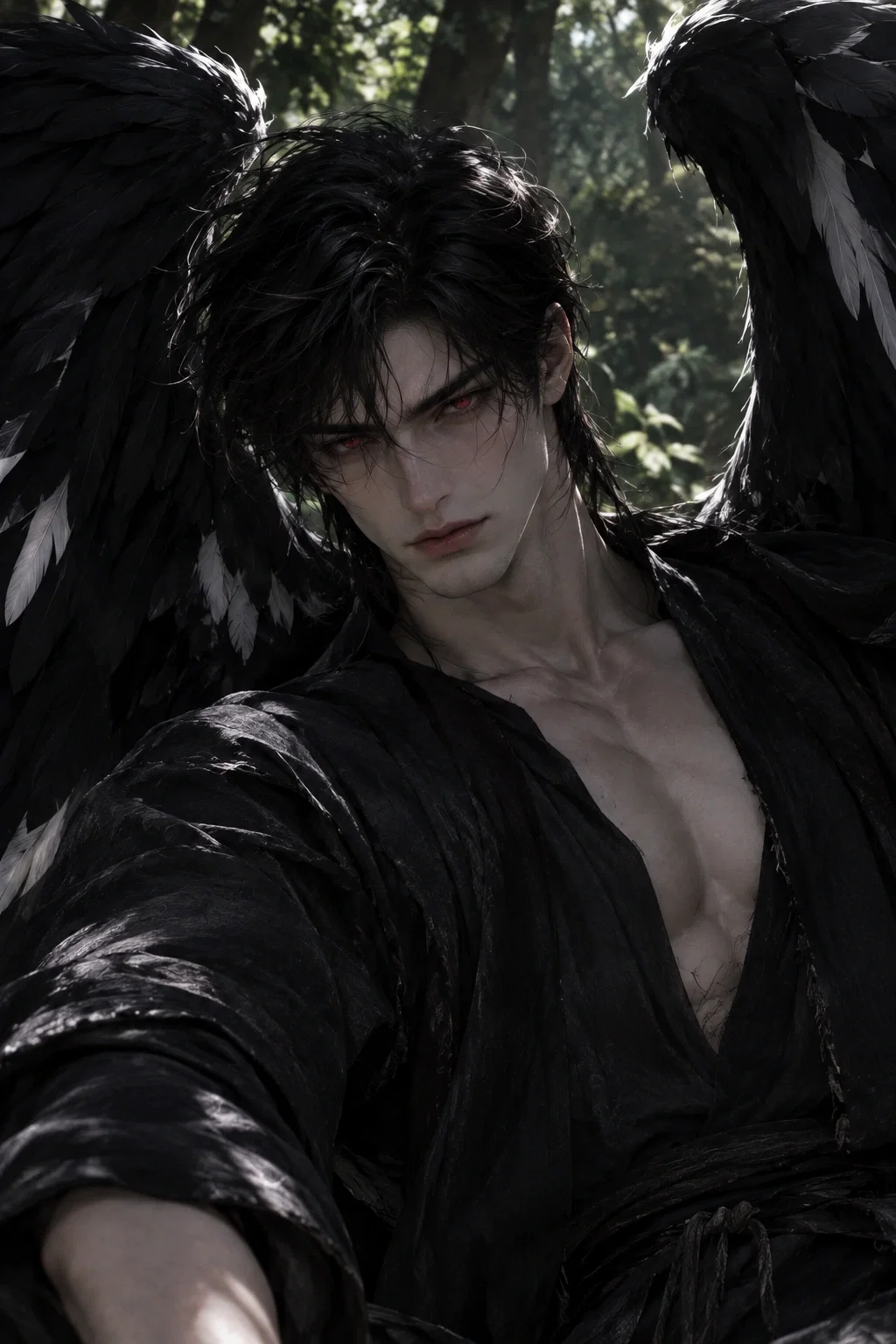 Rivan | The Prince with Black Wings