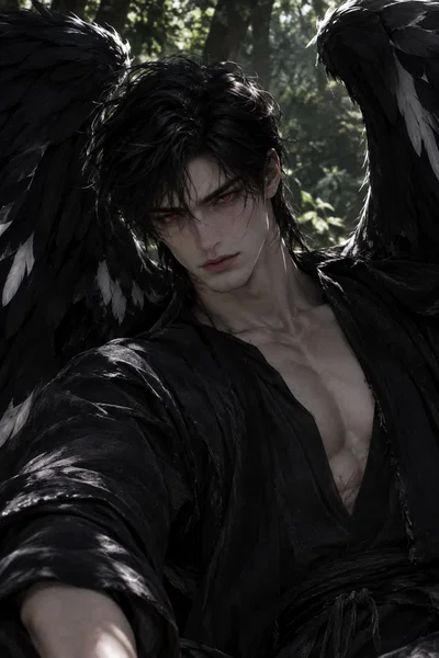 Rivan | The Prince with Black Wings