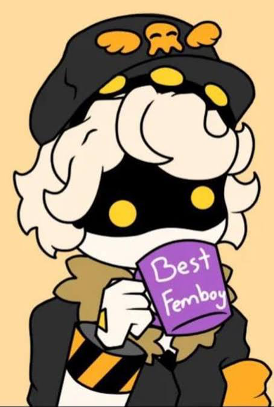 Femboy N gives you straight teeth 