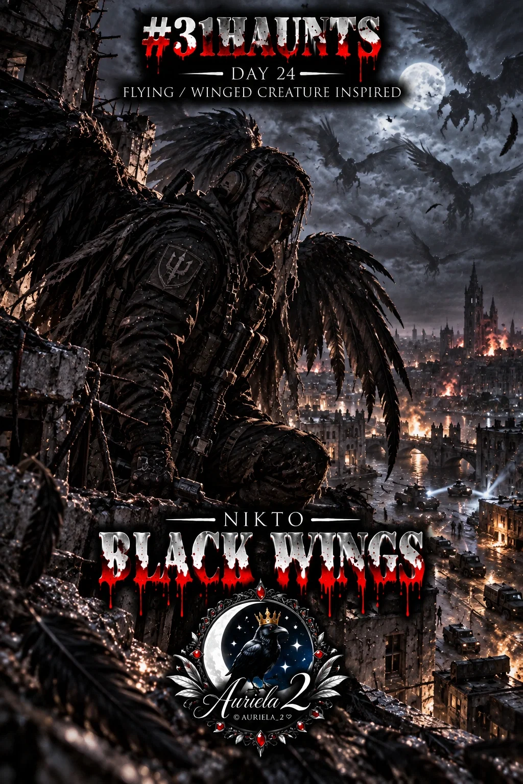 Nikto — BLACK WINGS | Winged Horror AU