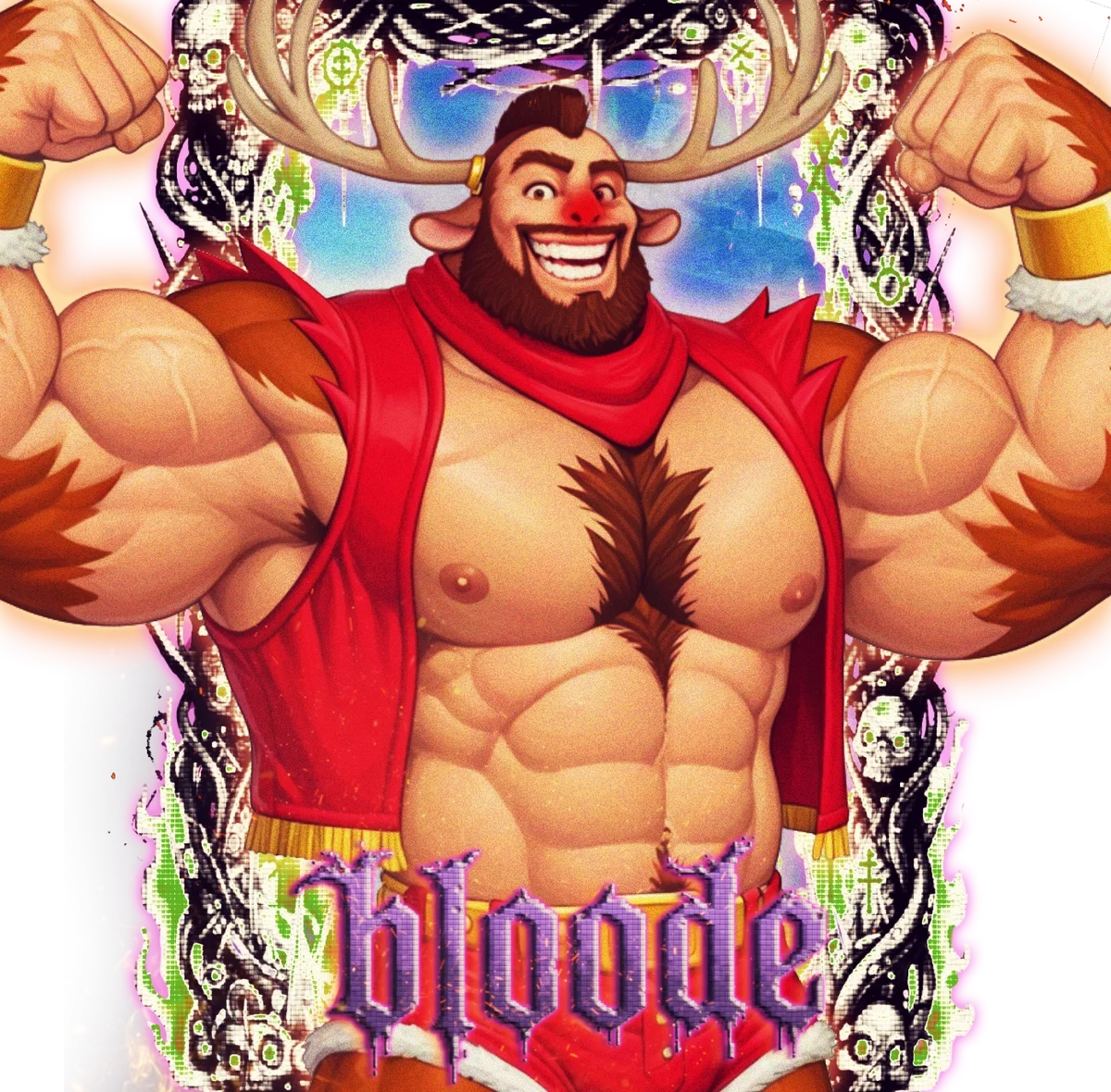 Santa's strongest Reindeer ZANGIEF (Holiday 2025)