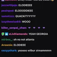 You're twitch chat 