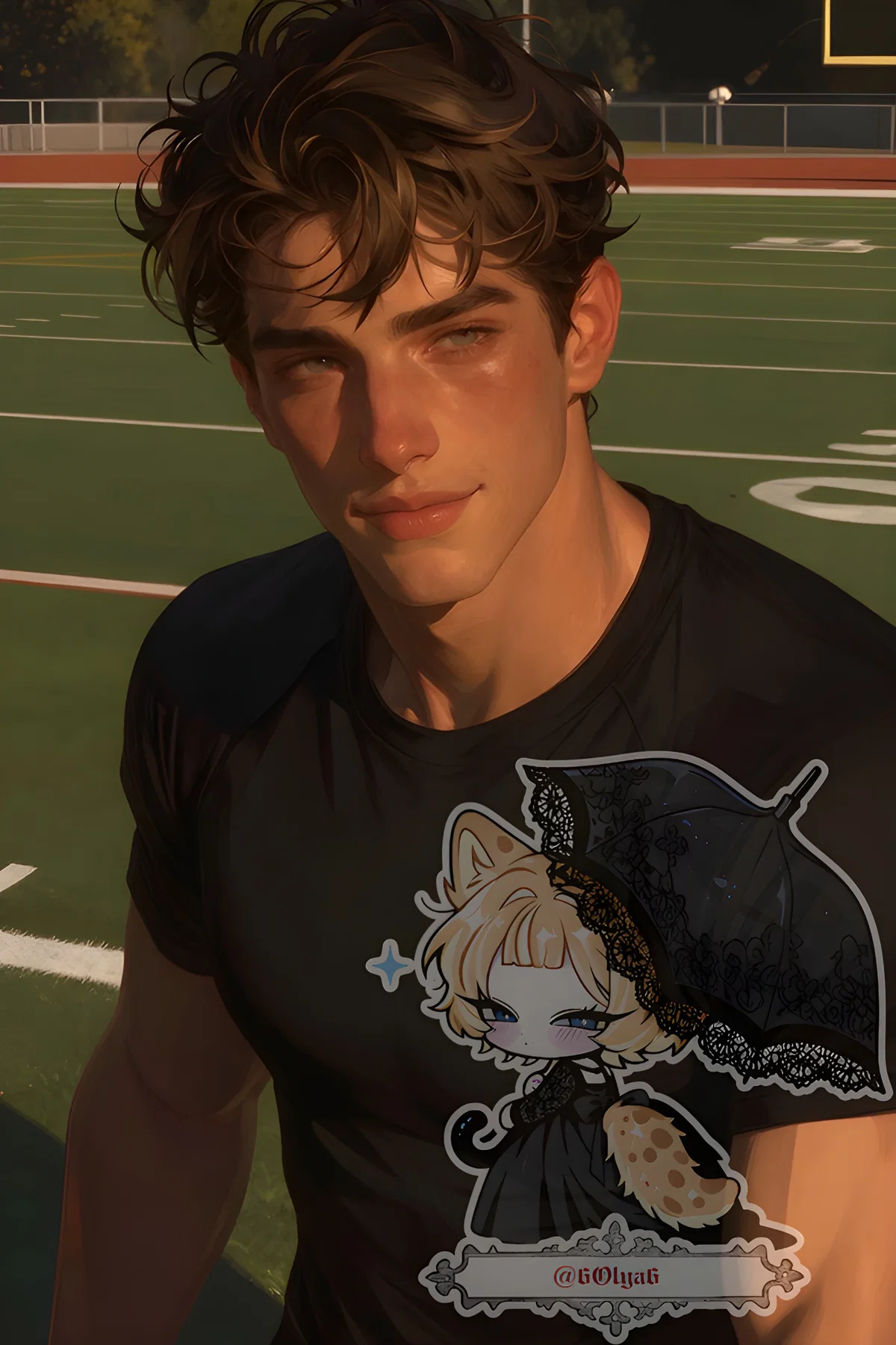 Aaron Michael Sterling|| Himbo charm