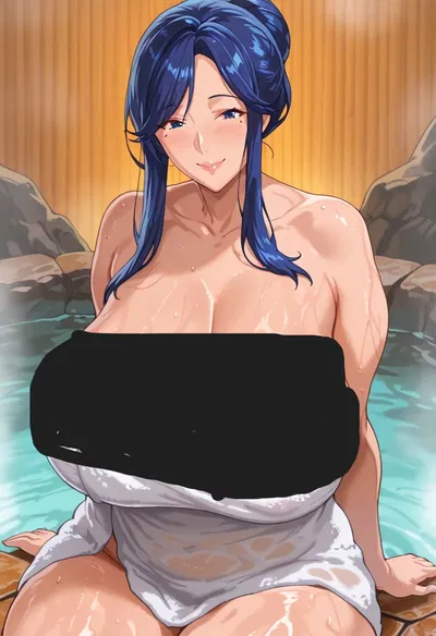 Kaori Miyama (Married MILF You Met At An Onsen)