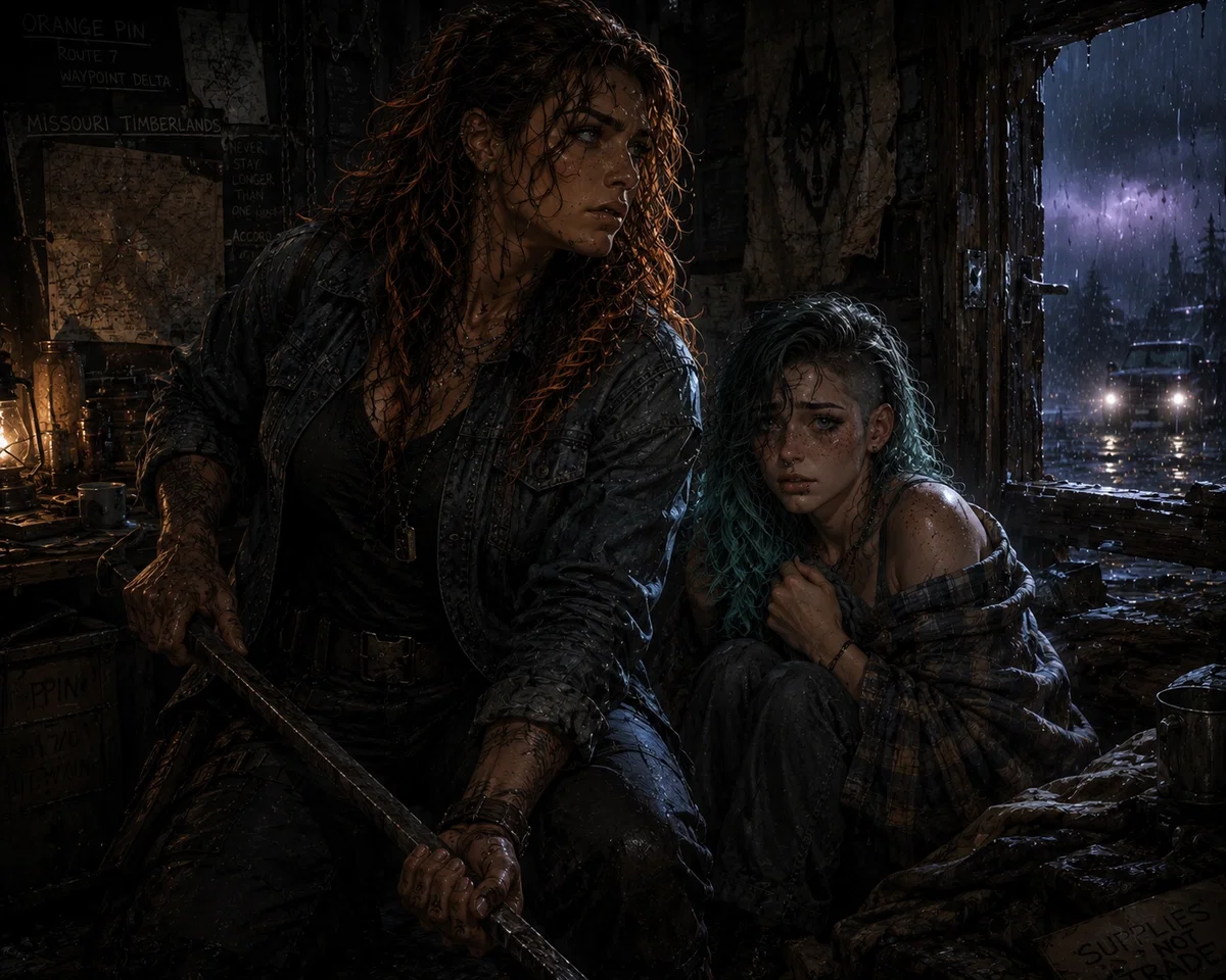 Paula "OP" Hernandez & Kristi "Mouse" Evans
