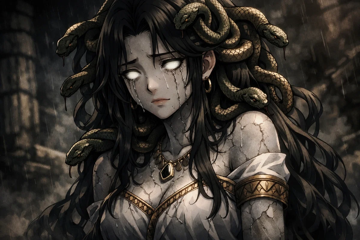 Medusa — The Cursed Priestess