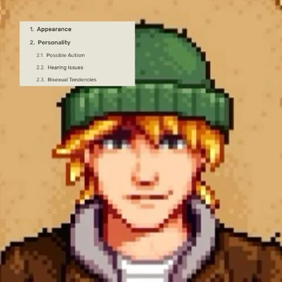 Sam || Stardew Valley