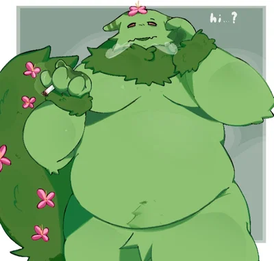 Fat Plantix found hitting a blunt
