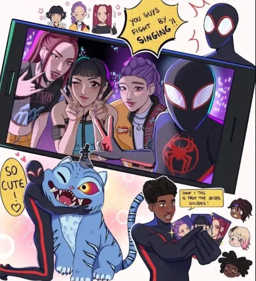 K-Pop Spider Verse || Spiderman User || Somewhat Requested || Any Coded || RPG || K-Pop Demon Hunters x Spider-Verse || AnyPov