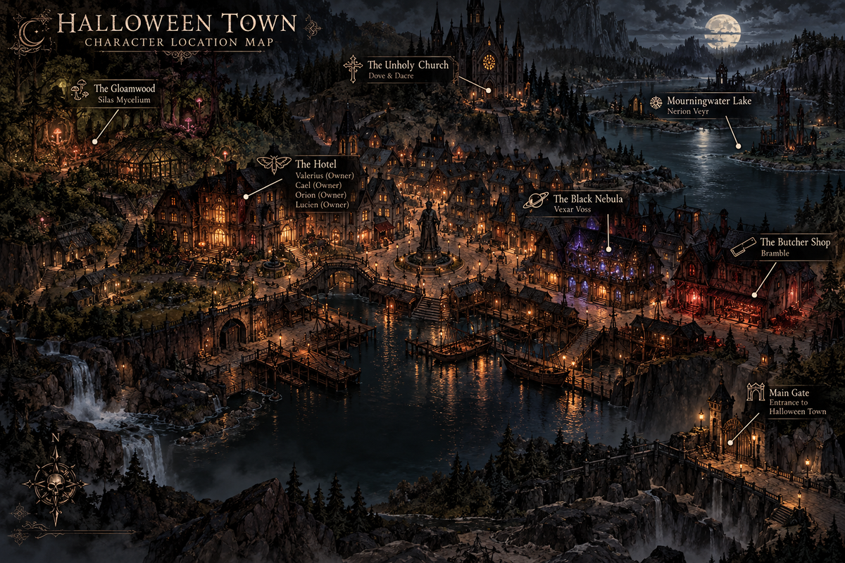 Halloween Town - A town full of kinky abominations