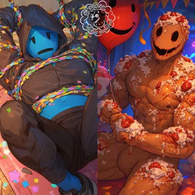 Partypooper & Partygoer | Moistrooms Entities