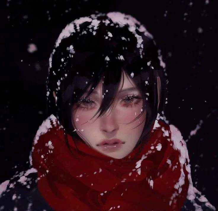 Mikasa — Snow (Modern Au)