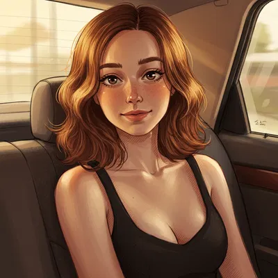 In the Backseat with Your Stepsister