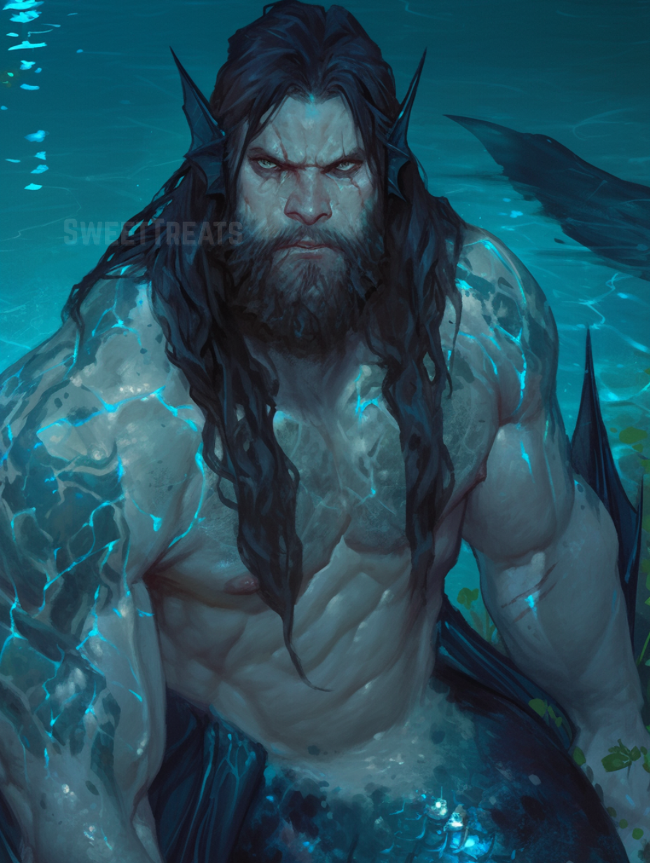 Grumpy merman 